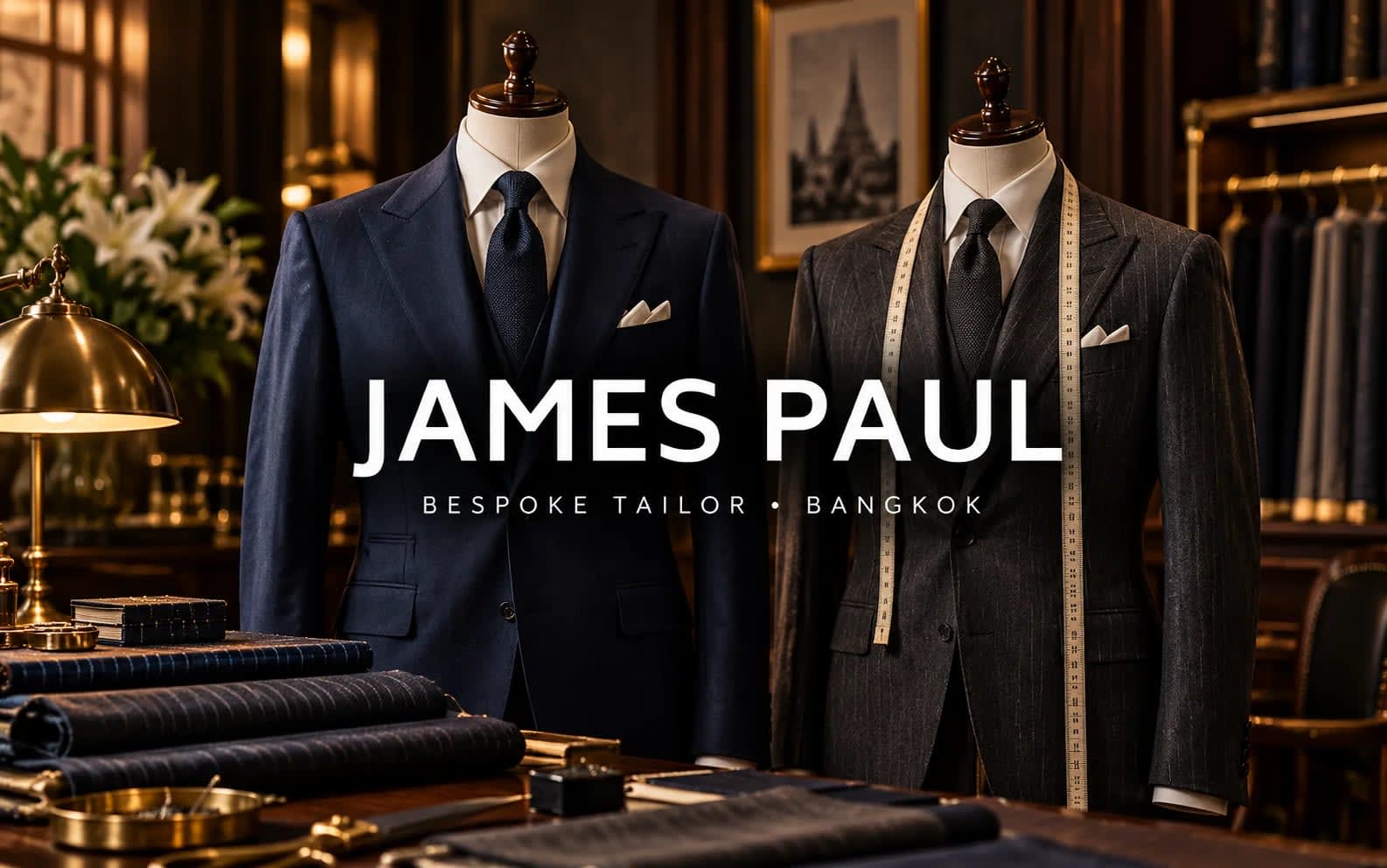 James Paul Bespoke Tailor | Suit Up in Bangkok