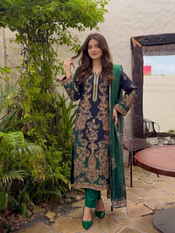 Premium Muslin Silk Suit [MS002]