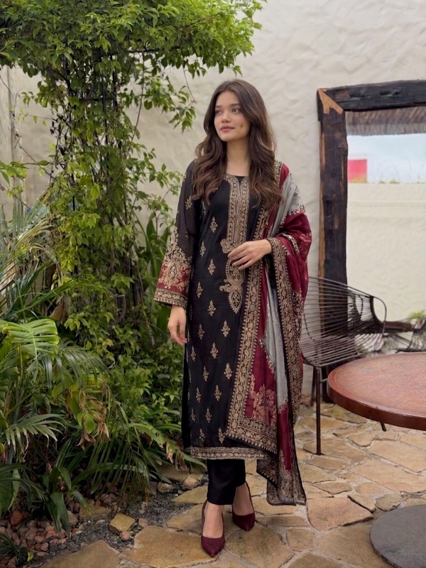 Premium Muslin Silk Suit [MS003]