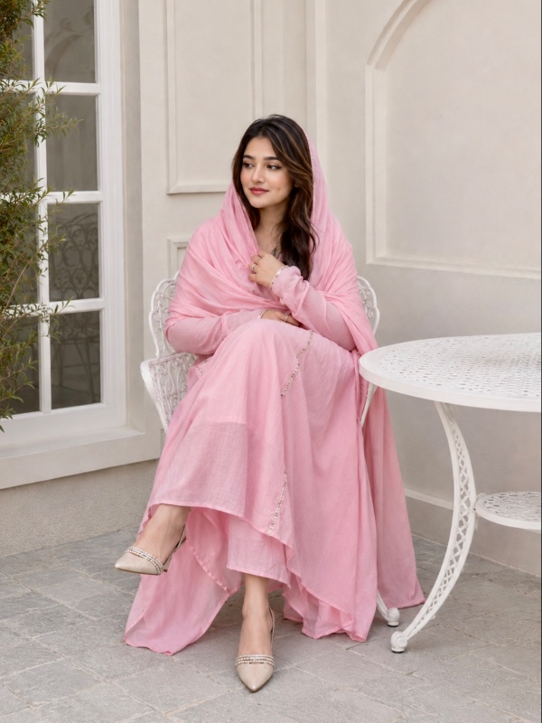 Blush Pink Anarkali [SC010]