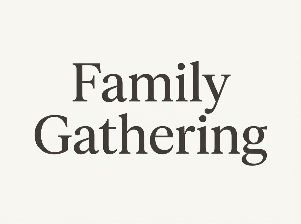 Family Gathering Group