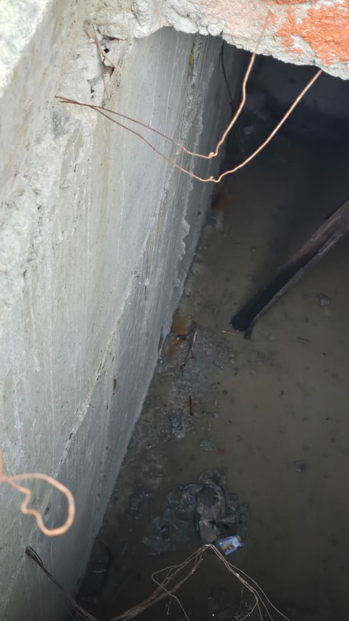 Underground water tank (sump) waterproofing at Suncity, Hyderabad by Ganga Waterproofing Services