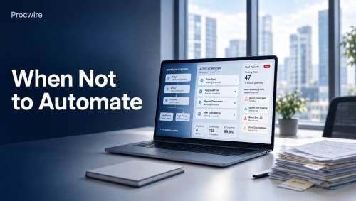 When Not to Automate: 6 Signs a Task Isn't Worth It