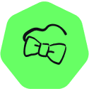 bowtie icon block