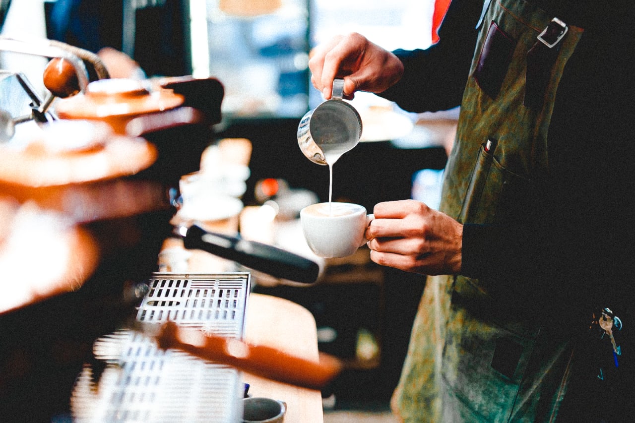 coffee pour