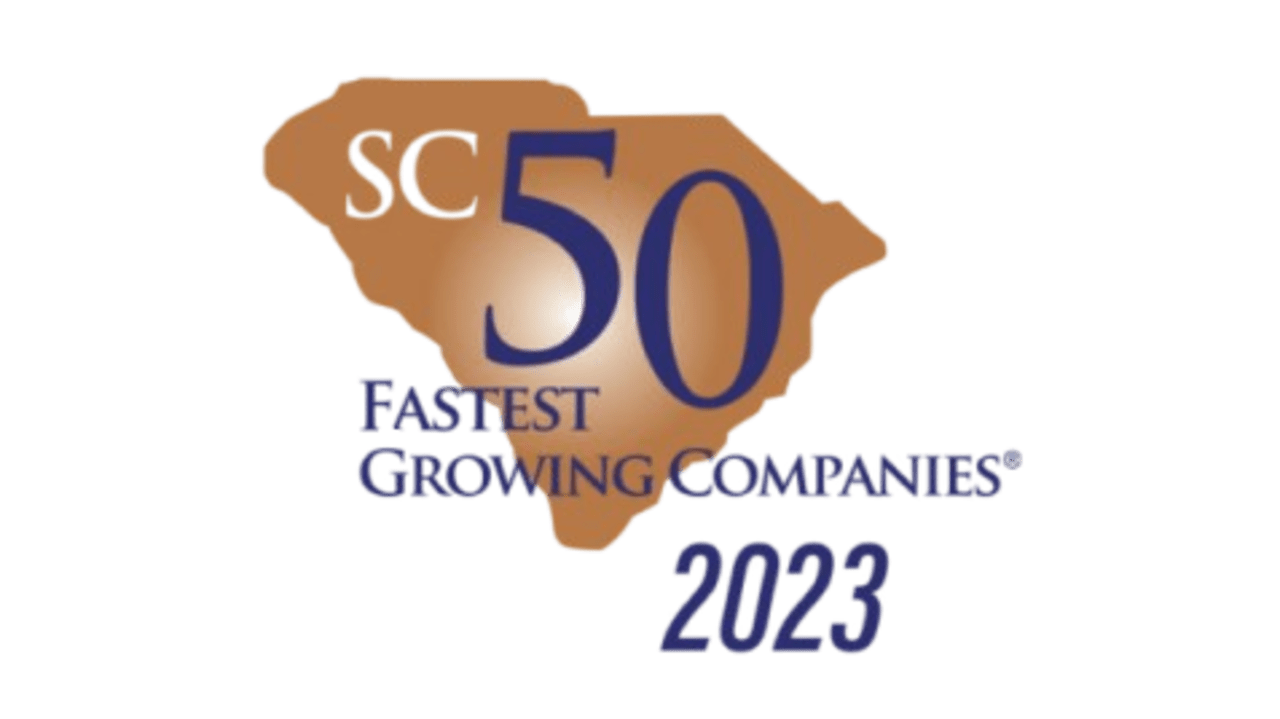 Ranked #1 fastest growing company in South Carolina 2023