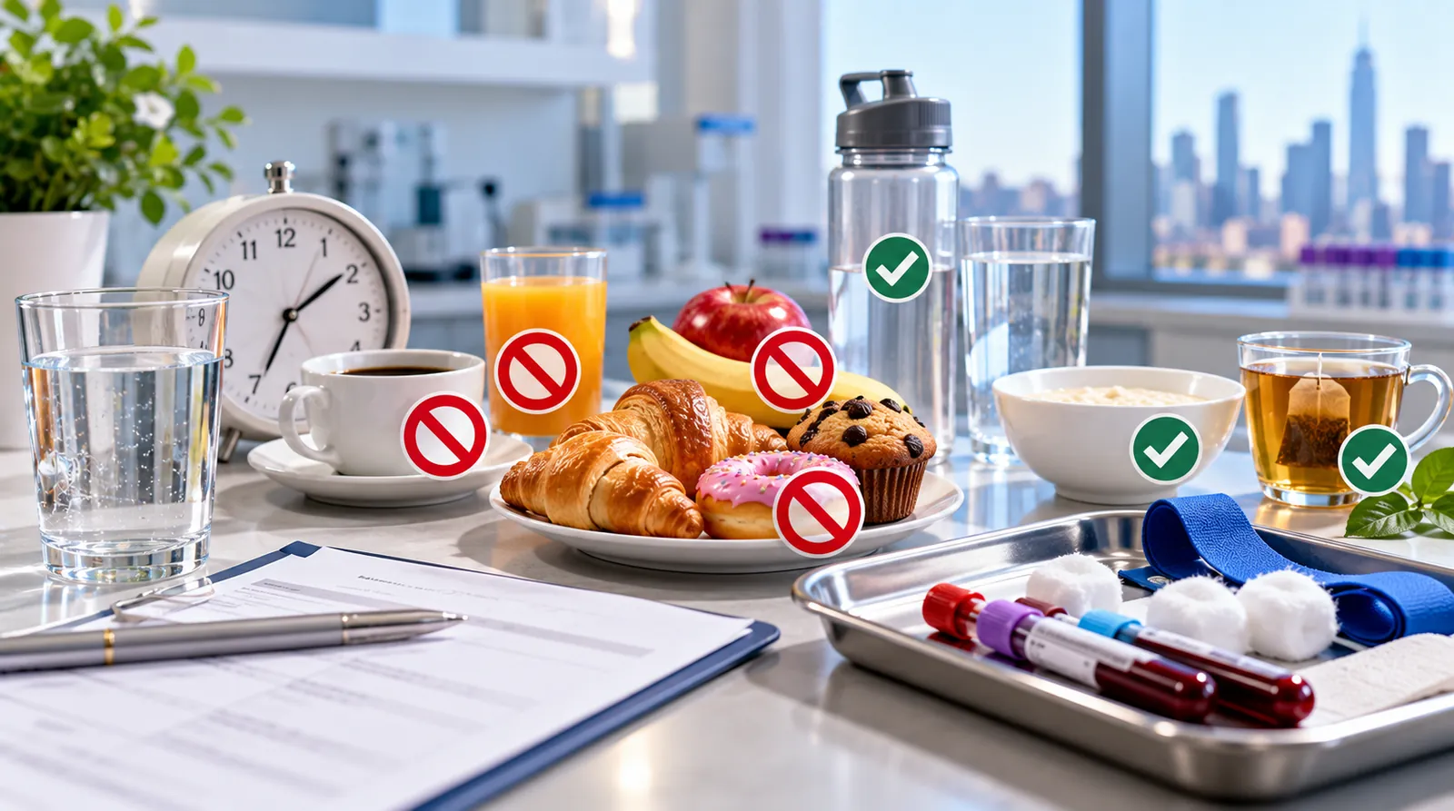 Fasting Before Bloodwork: What You Can and Can't Do Beforehand