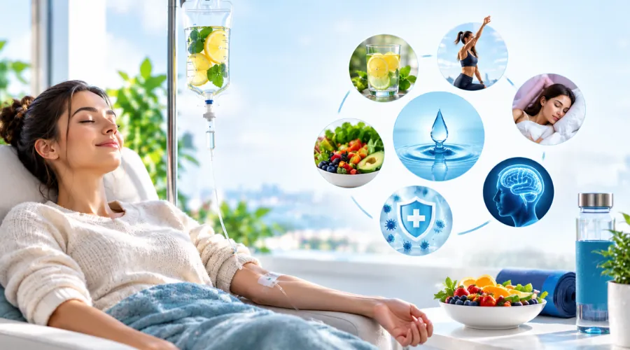 7 Benefits of iv vitamin and Hydration Therapy