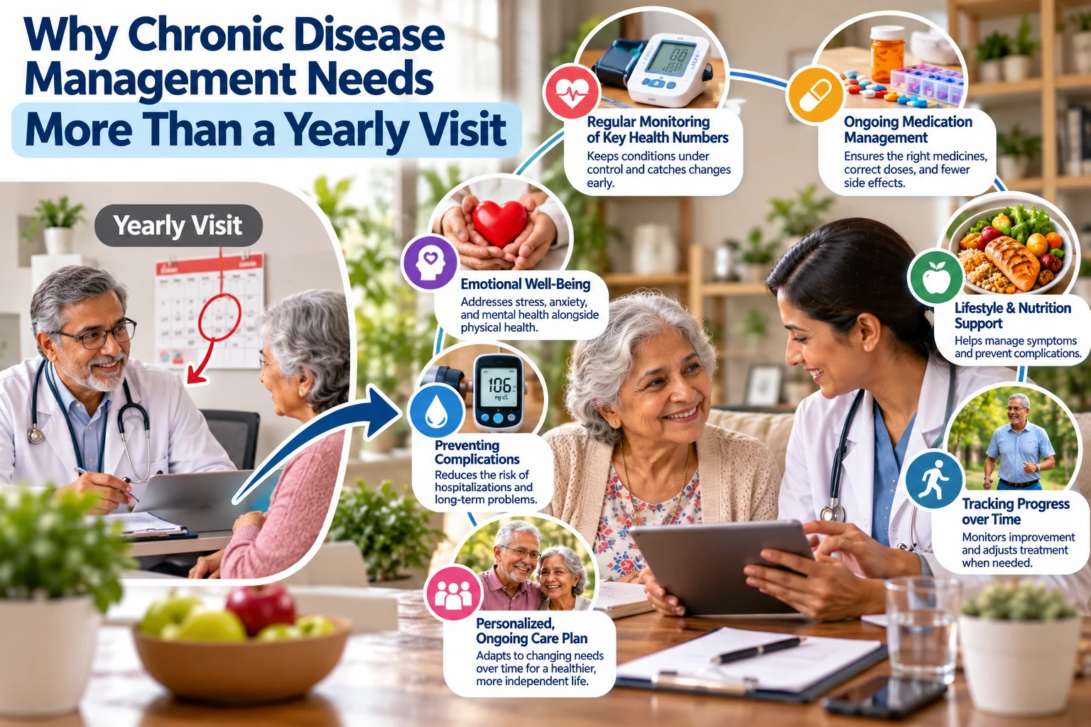 Chronic Disease Management Needs More Than a Yearly Visit