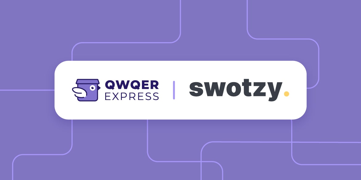 QWQER piegāde Swotzy platformā
