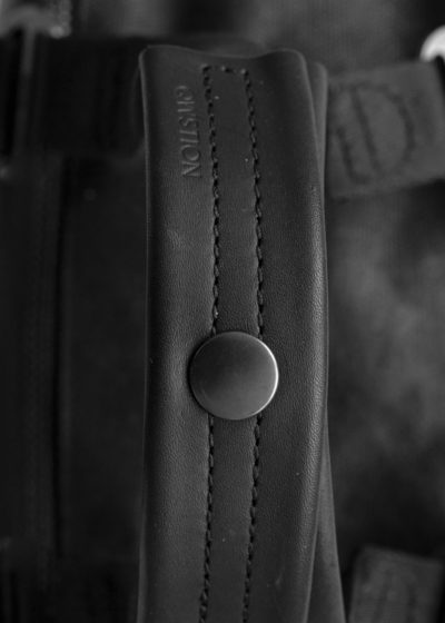 Impressionen daypack graphite leather 04