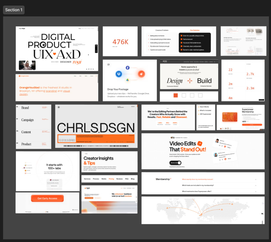 Visual concept exploring a lighter palette