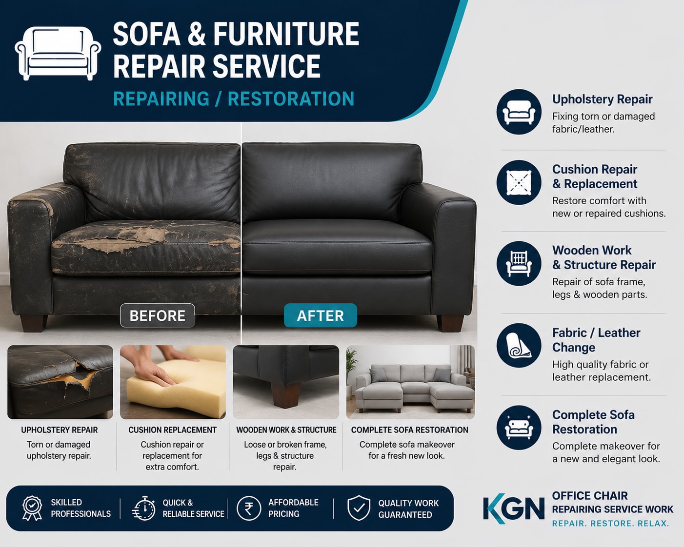 Sofa & Furniture Repair