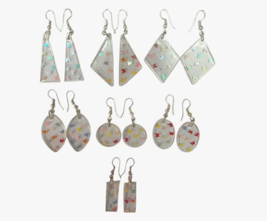 Handmade Resin Earrings