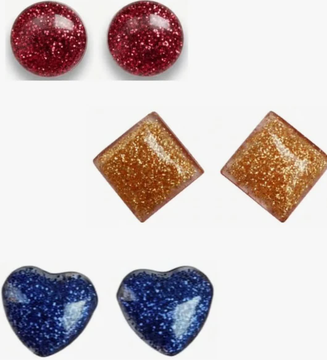 Glitter Resin Coasters & Décor