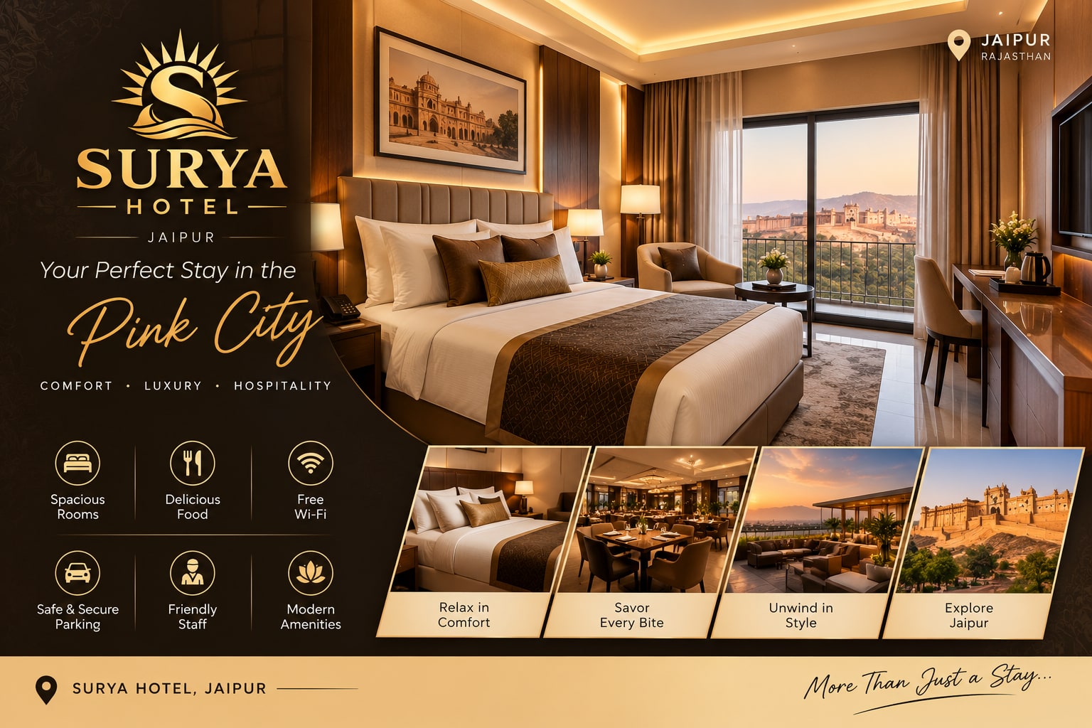 Surya Hotel Jaipur – Your Perfect Stay in the Pink City