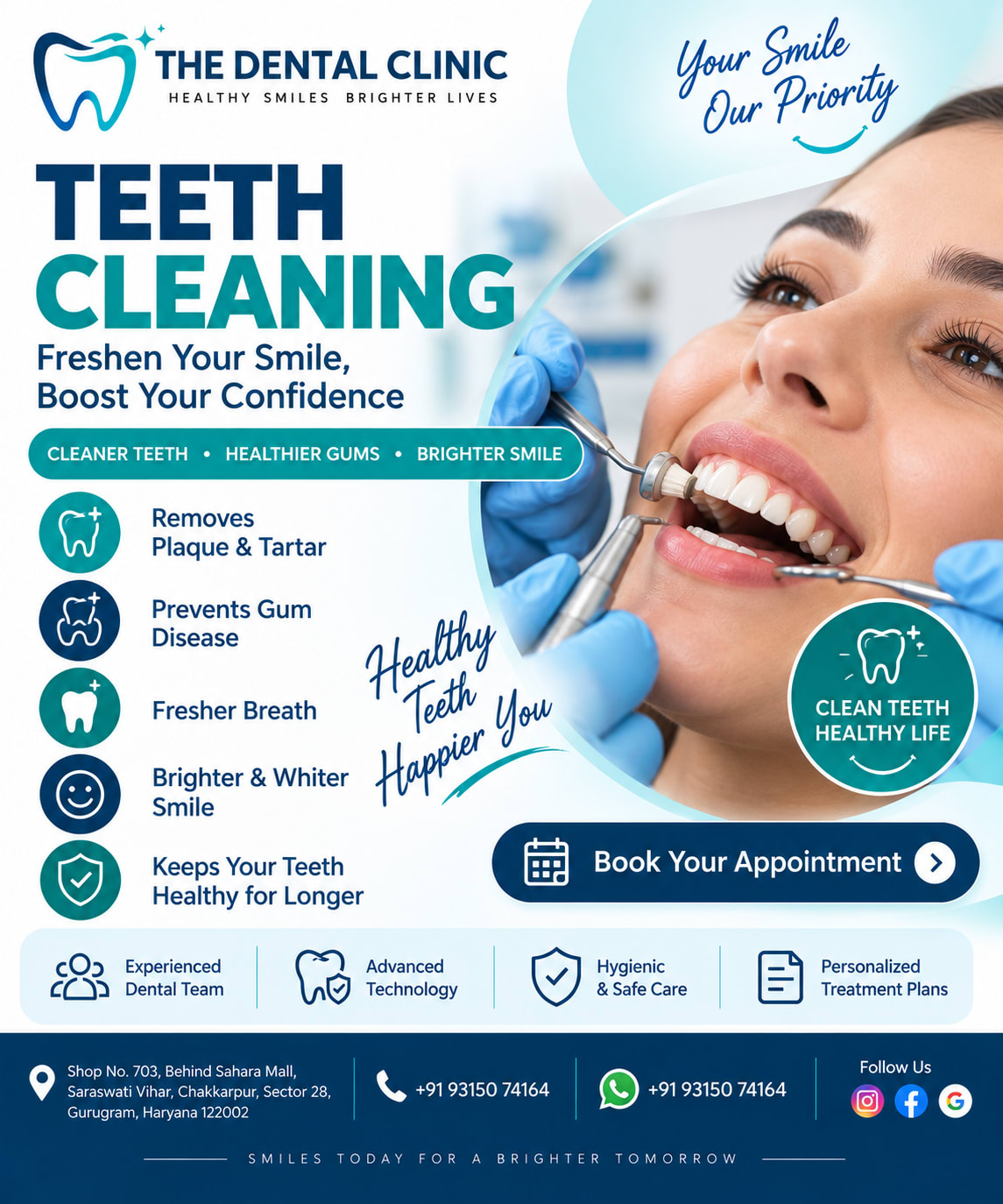 Teeth Cleaning & Polishing