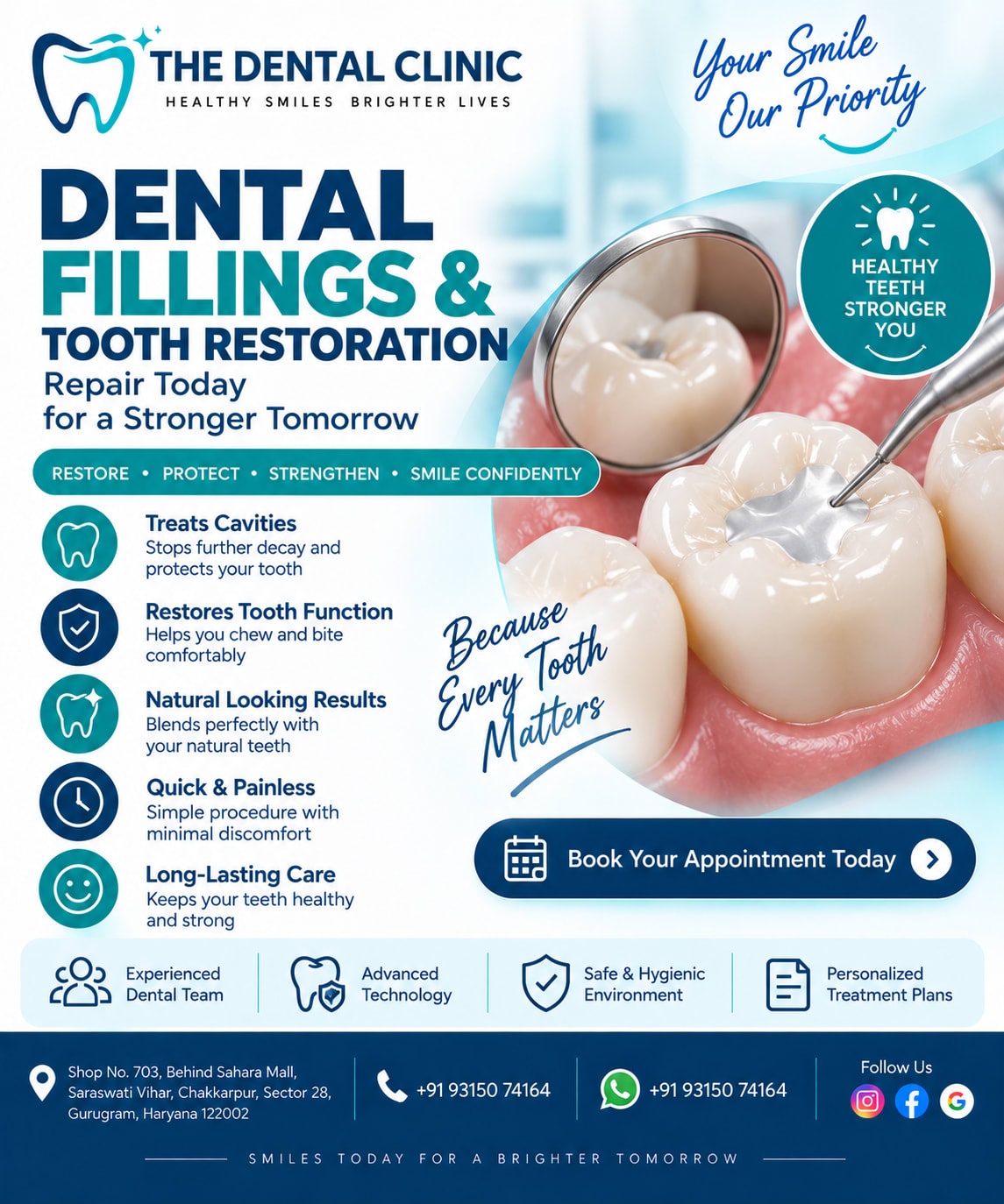 Dental Fillings & Tooth Restoration
