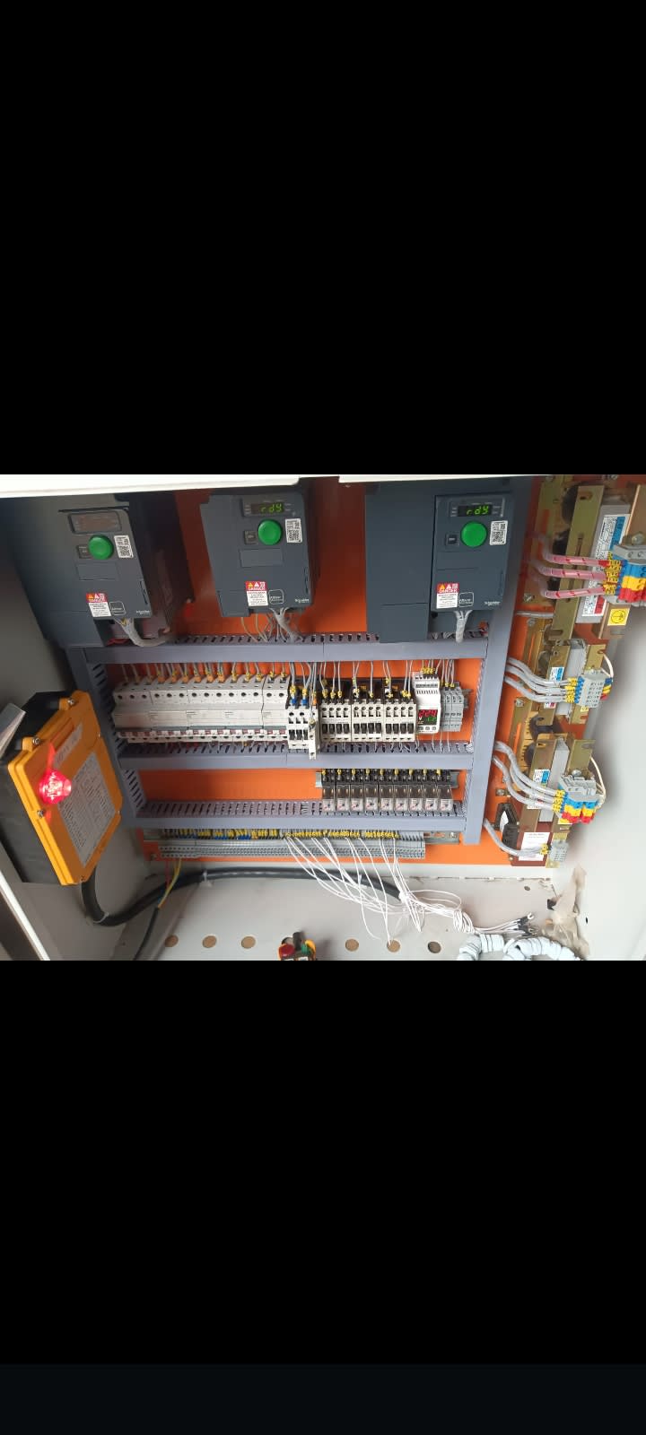 CONTROL PANEL WITH ALL MOTION VFD
