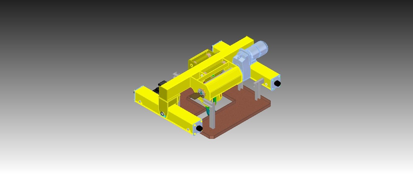 Modular eot crane trolley