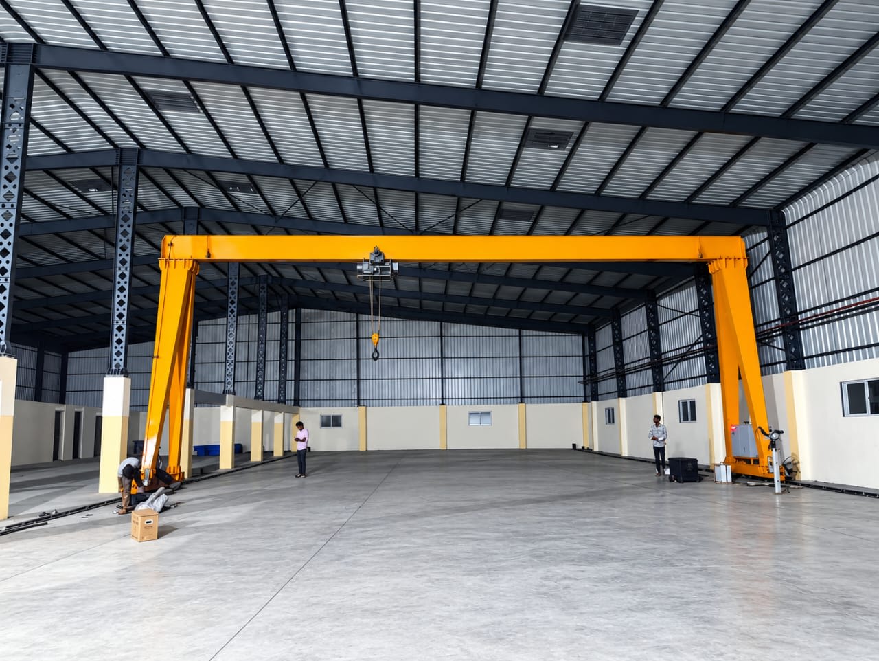 Single girder Goliath Crane