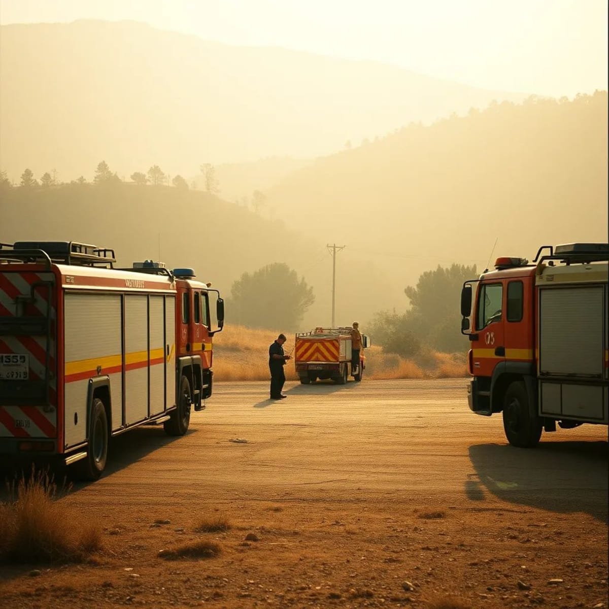 Cyprus Hosts Greek Firefighting Team as Wildfire Risk Persists Into September