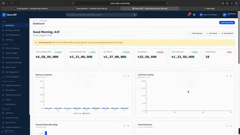 Nexus ERP