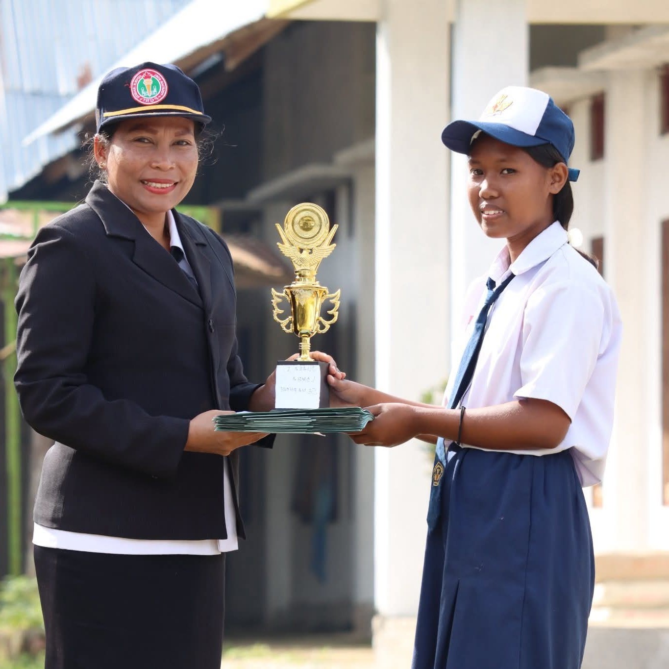 Foto sambutan kepala sekolah