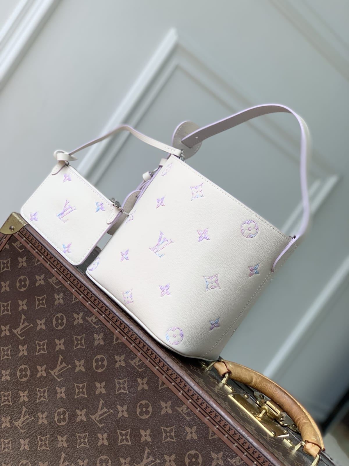 All In BB Monogram Empreinte Gradient Link Quartz Bag
