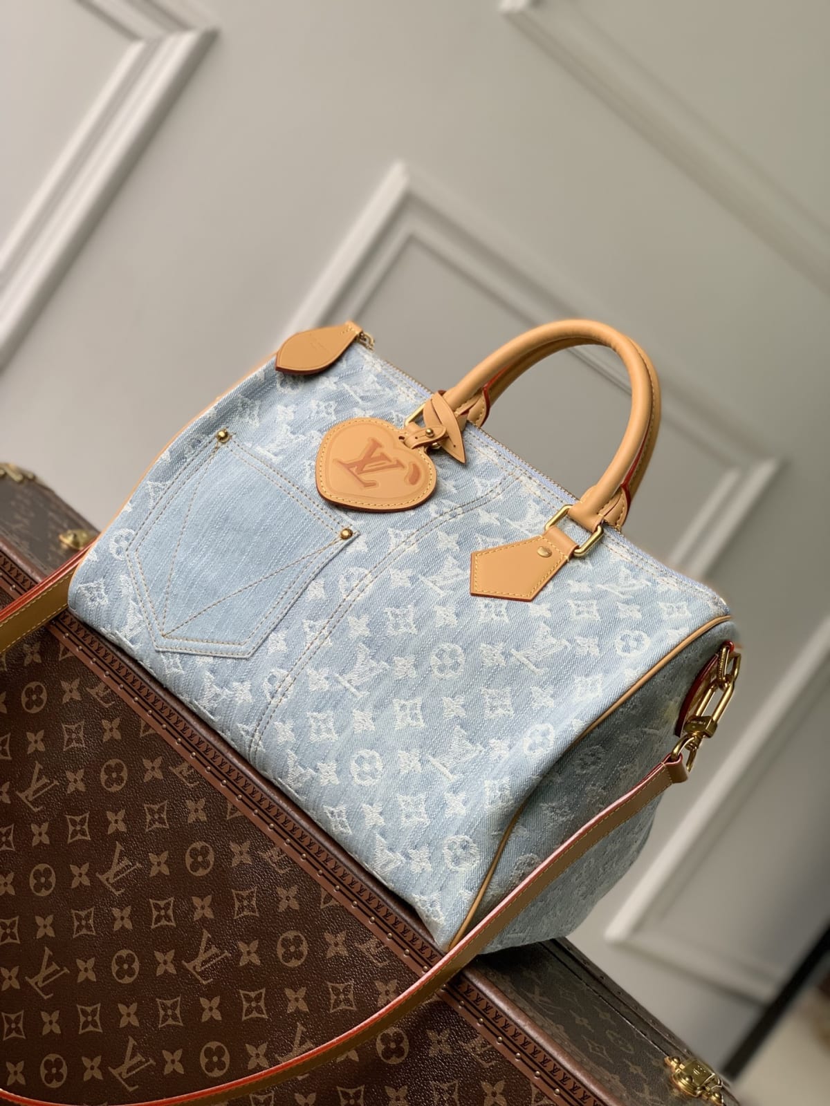 Speedy Bandoulière 30 Monogram Denim