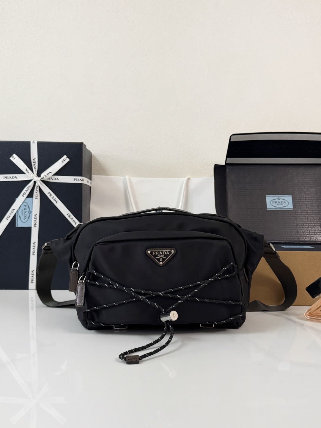 Re-Nylon Messenger Bag