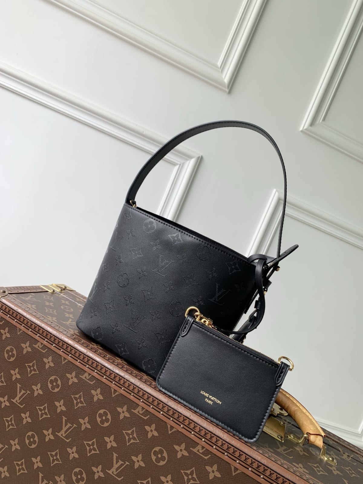 All In BB Monogram Ink Top Handle Bag