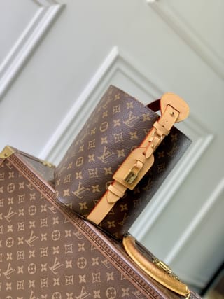 All In MM Monogram Coated Canvas Top Handle Bag 3