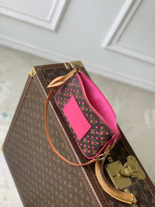 Pochette Accessoires Monogram Perfo Coated Shoulder Bag 5