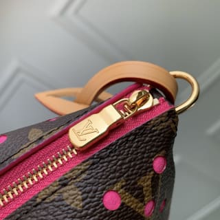 Pochette Accessoires Monogram Perfo Coated Shoulder Bag 7