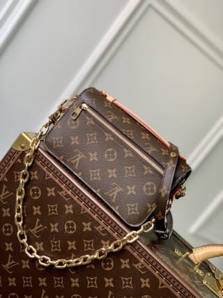 East West Métis Monogram Coated Canvas Shoulder Bag 2