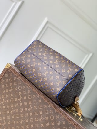 Speedy Soft 30 Monogram Perfo Coated Top Handle Bag 4