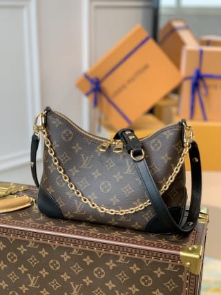 Odeon PM Monogram Coated Canvas Shoulder Bag 1