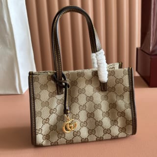Primavera GG Canvas Mini Tote Bag 4
