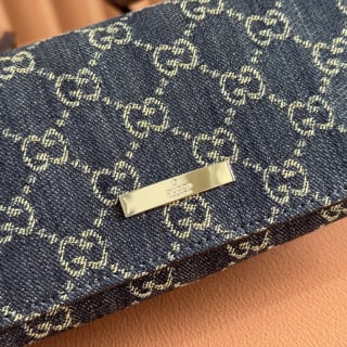 GG Denim Mini Shoulder Bag 6