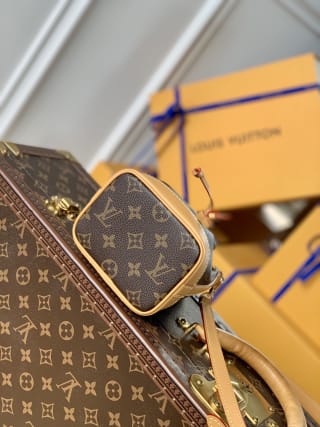 Nano Noé Monogram Canvas Bag 4