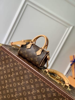 Nano Speedy Monogram Canvas Handbag 3