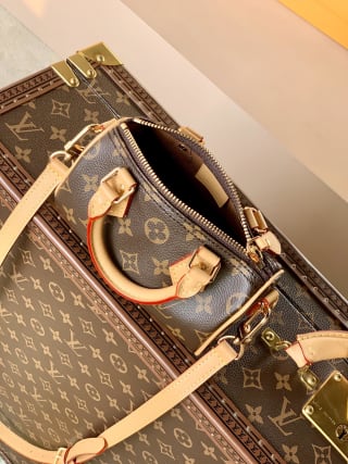 Nano Speedy Monogram Canvas Handbag 8