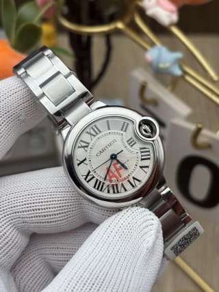 Ballon Bleu 33mm Silver Dial 2