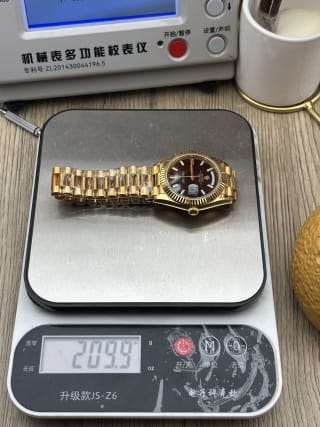 Day-Date 40 Yellow Gold Black Diamond Dial 8