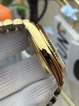 Day-Date 40 Yellow Gold Black Diamond Dial 5