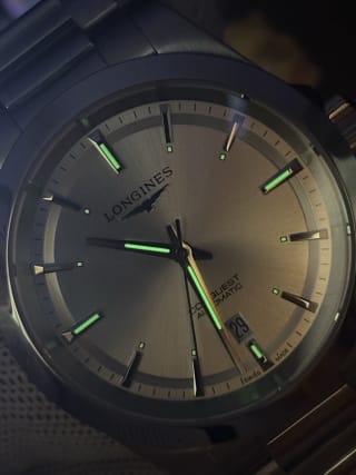 Conquest Automatic 41mm Silver Dial 4
