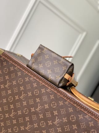 Nano CarryAll Monogram Coated Canvas Crossbody Bag 4