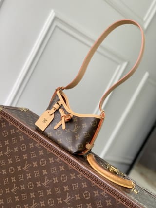 Nano CarryAll Monogram Coated Canvas Crossbody Bag 1