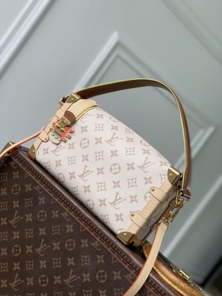 Side Trunk MM Handbag Monogram Dune Crafty 1